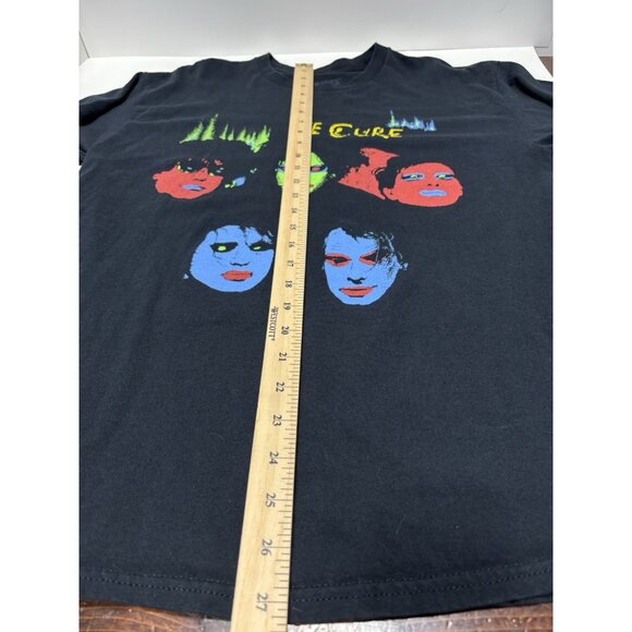 The Cure Robert Smith "In Between Days" T-Shirt 1980s Band Graphic Tee Music,GUC - Picture 7 of 7